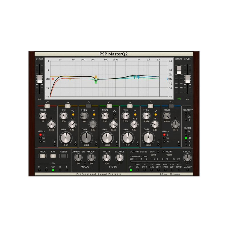 MasterQ2 母帶等化器 Plugin (下載版)