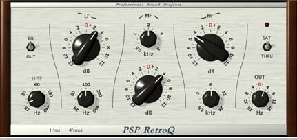 RetroQ 復古音樂性等化器 Plugin (下載版)