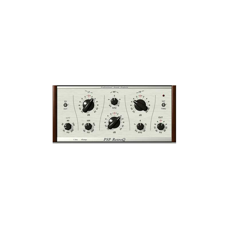 RetroQ 復古音樂性等化器 Plugin (下載版)
