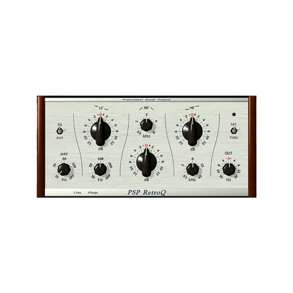PSP Audioware RetroQ EQ 效果器 Plugin (下載版) - 效果器軟體 Plugin