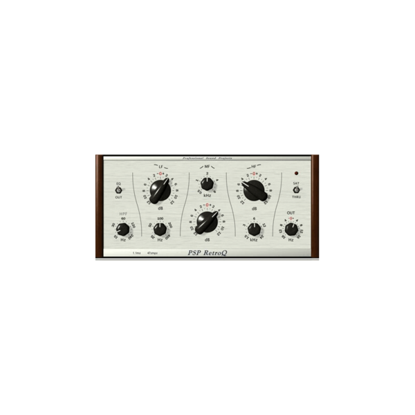 PSP Audioware RetroQ 復古音樂性等化器 Plugin (下載版) - 效果器軟體 Plugin
