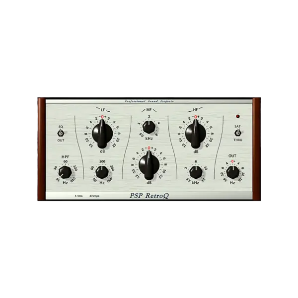 PSP Audioware RetroQ EQ 效果器 Plugin (下載版) - 效果器軟體 Plugin