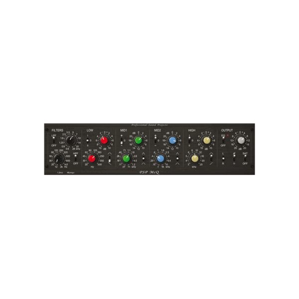 PSP Audioware McQ 經典混音台等化器 Plugin (下載版) - 效果器軟體 Plugin