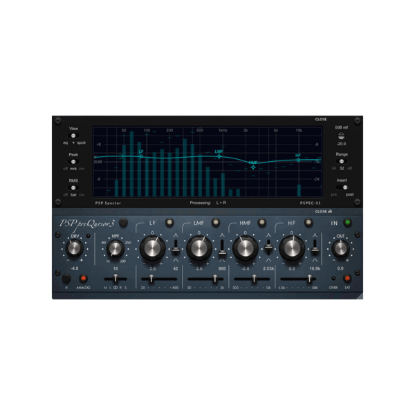 PSP Audioware preQursor3 類比建模等化器 Plugin (下載版) - 效果器軟體 Plugin