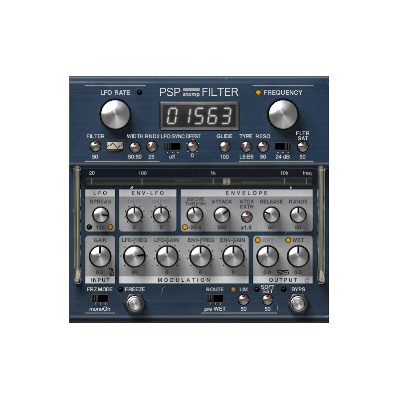 stompFilter 調變濾波器 Plugin (下載版)