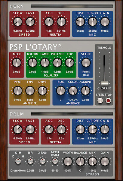 PSP Audioware L'otary2 旋轉喇叭模擬效果器 Plugin (下載版) - 效果器軟體 Plugin