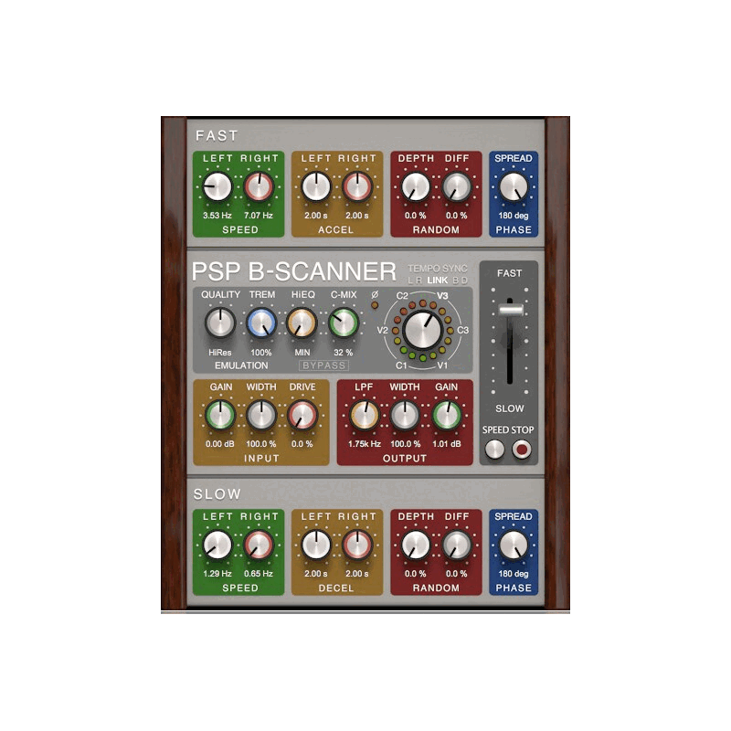 B-Scanner Hammond 顫音 / 合唱效果器 Plugin (下載版)