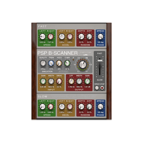 PSP Audioware B-Scanner Hammond 顫音 / 合唱效果器 Plugin (下載版) - 效果器軟體 Plugin