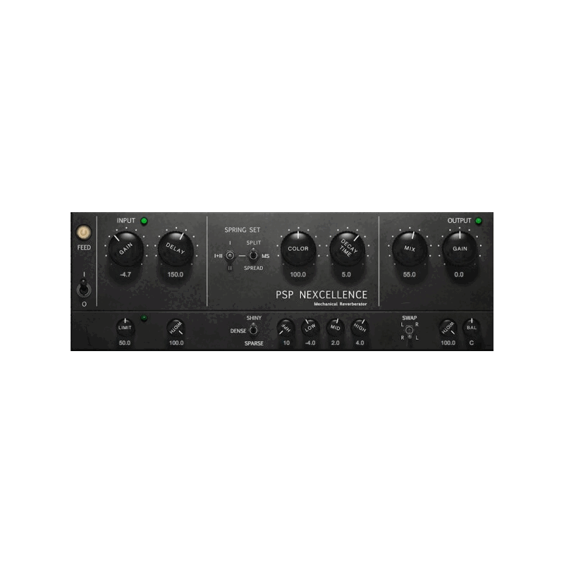 PSP Audioware Nexcellence 項鍊式彈簧殘響效果器 Plugin (下載版) - Product Image 1