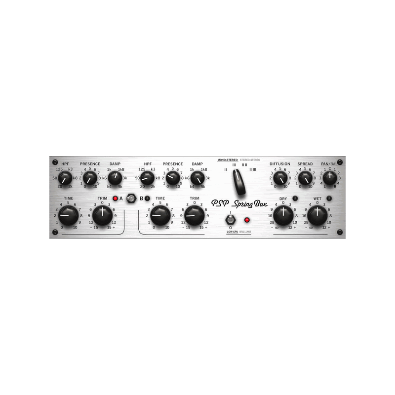 SpringBox 彈簧殘響效果器 Plugin (下載版)