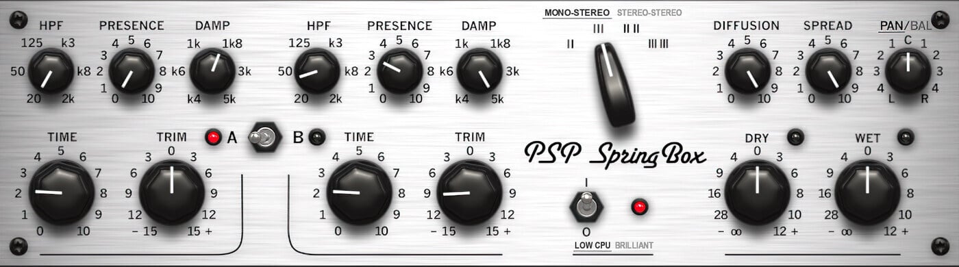 PSP Audioware SpringBox 彈簧殘響效果器 Plugin (下載版) - 效果器軟體 Plugin