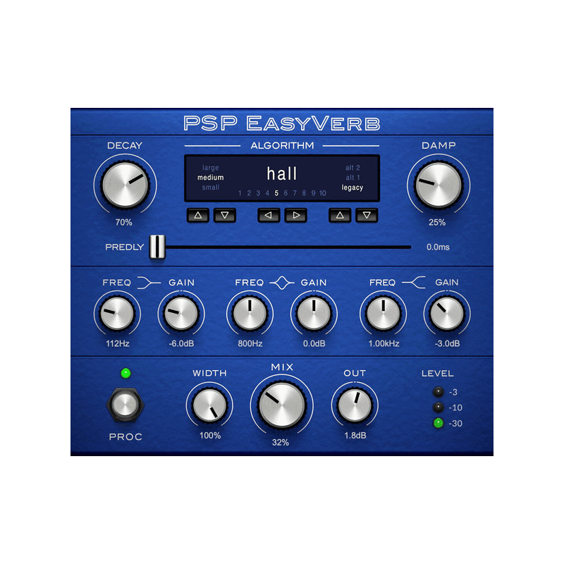 EasyVerb 演算法殘響效果器 Plugin (下載版)