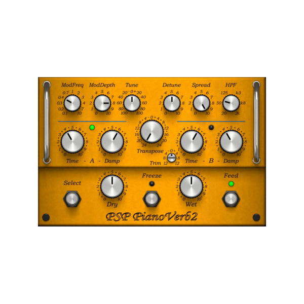 PSP Audioware PianoVerb2 共鳴式殘響效果器 Plugin (下載版) - 效果器軟體 Plugin