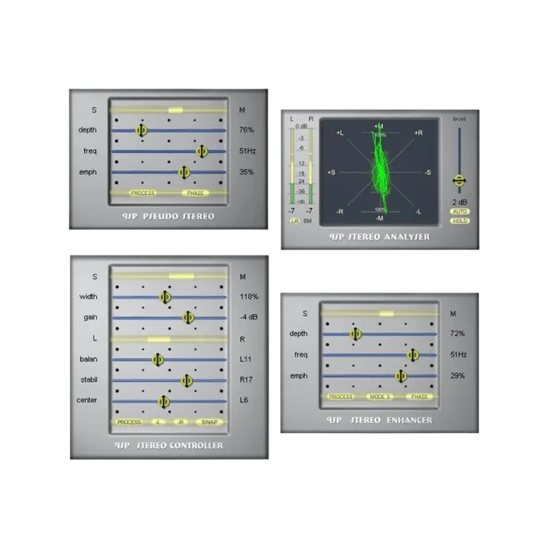 PSP Audioware StereoPack 四款立體聲工具 Plugin 套組 (下載版) - 主圖