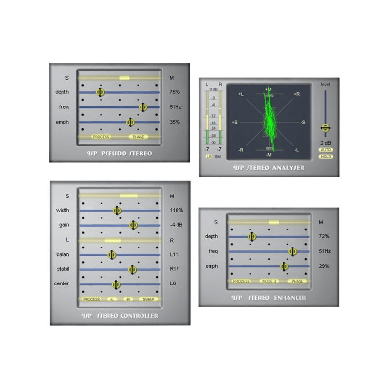 StereoPack 四款立體聲工具 Plugin 套組 (下載版)