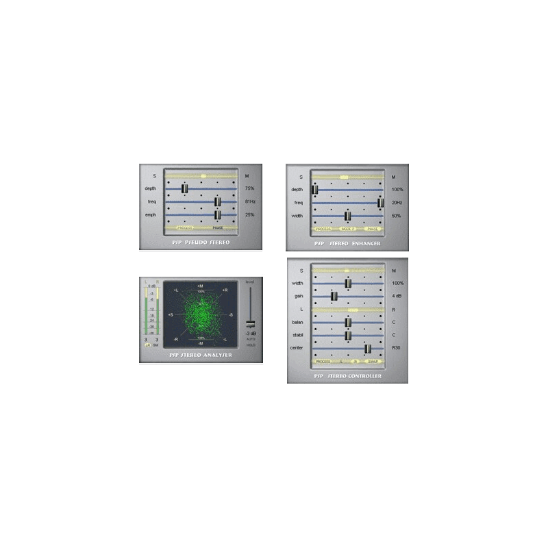 StereoPack 四款立體聲工具 Plugin 套組 (下載版)