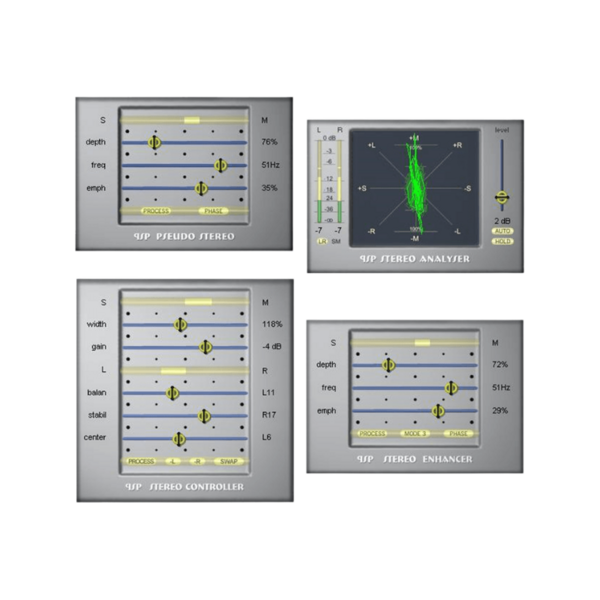 PSP Audioware StereoPack 四款立體聲工具 Plugin 套組 (下載版) - 軟體套組 Bundles