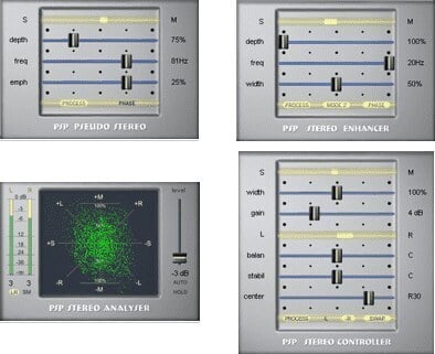 PSP Audioware StereoPack 四款立體聲工具 Plugin 套組 (下載版) - 軟體套組 Bundles