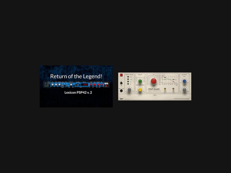 PSP Audioware Studio Classics: Delay & Reverb 經典延遲 + 殘響套組 (下載版) - 軟體套組 Bundles