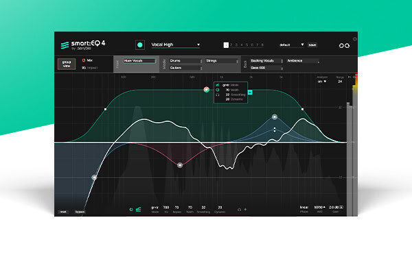 sonible smart:EQ 4 智慧等化器 Plugin (下載版) - 效果器軟體 Plugin