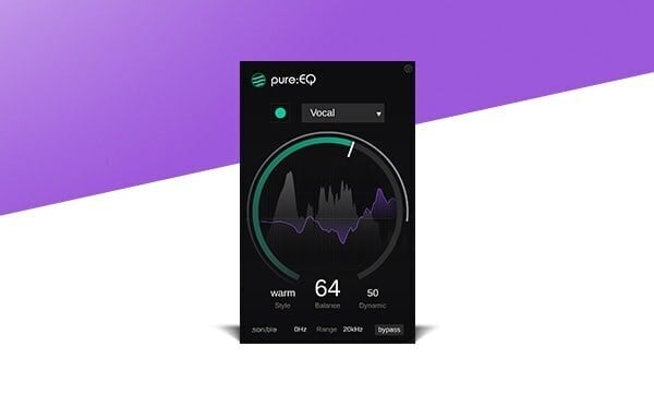 sonible pure:EQ 一鍵智慧等化器 Plugin (下載版) - 效果器軟體 Plugin