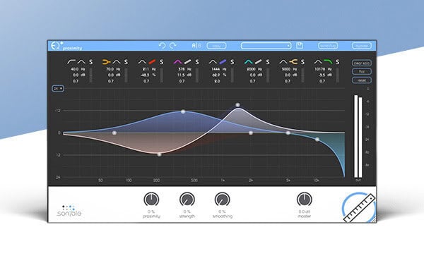 sonible proximity:EQ+ 空間感重塑等化器 Plugin (下載版) - 效果器軟體 Plugin