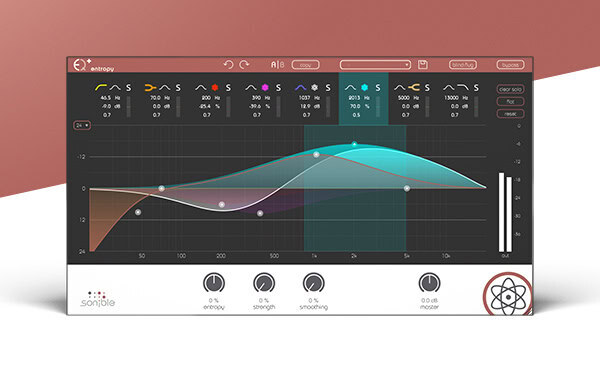 entropy:EQ+ 暫態 / 泛音分離等化器 Plugin (下載版)
