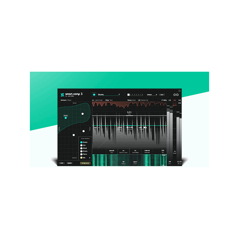 sonible smart:comp 3 智慧壓縮器 Plugin (下載版) - 主圖