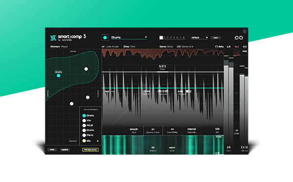 sonible smart:comp 3 智慧壓縮器 Plugin (下載版) - 效果器軟體 Plugin
