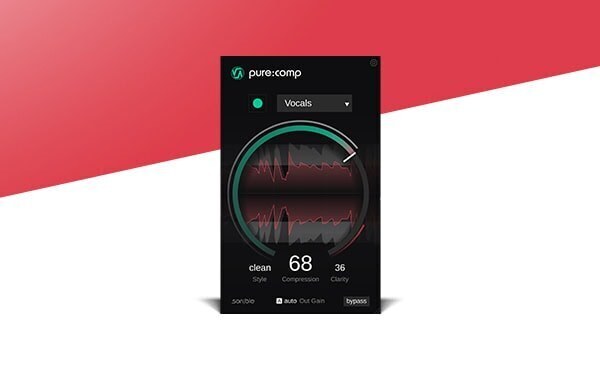 sonible pure:comp 一鍵智慧壓縮器 Plugin (下載版) - 效果器軟體 Plugin
