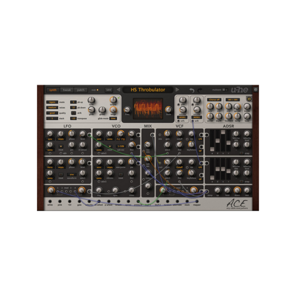 u-he ACE 半模組化合成器音源 Plugin (下載版) - 音源軟體 Plugin 
