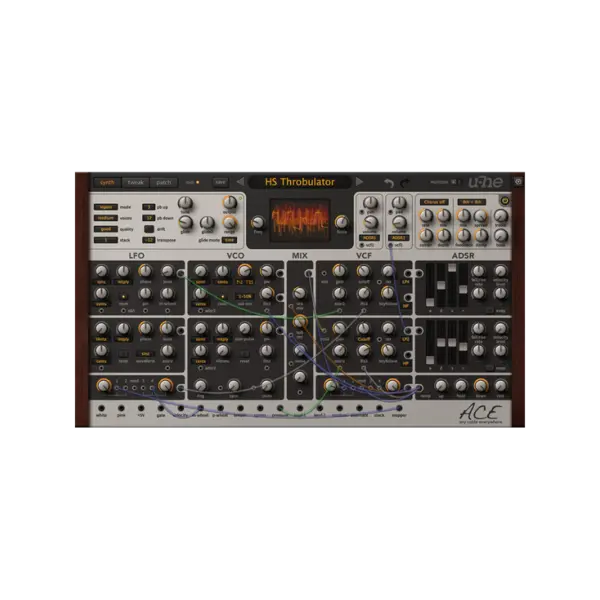 u-he ACE 半模組化合成器音源 Plugin (下載版) - 音源軟體 Plugin 