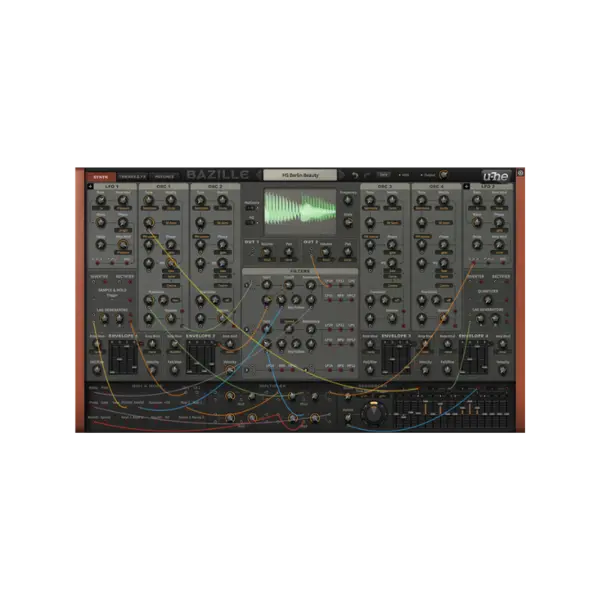 u-he Bazille 模組化相位失真合成器音源 Plugin (下載版) - 音源軟體 Plugin 