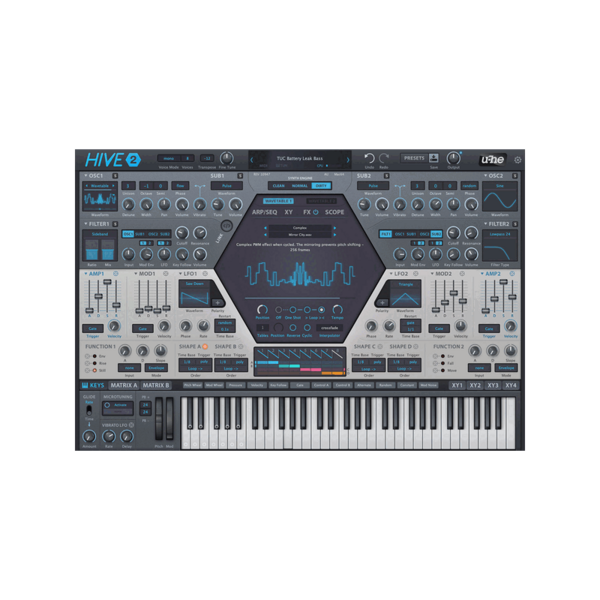 u-he Hive 2 波表合成器 Plugin (下載版) - 音源軟體 Plugin 