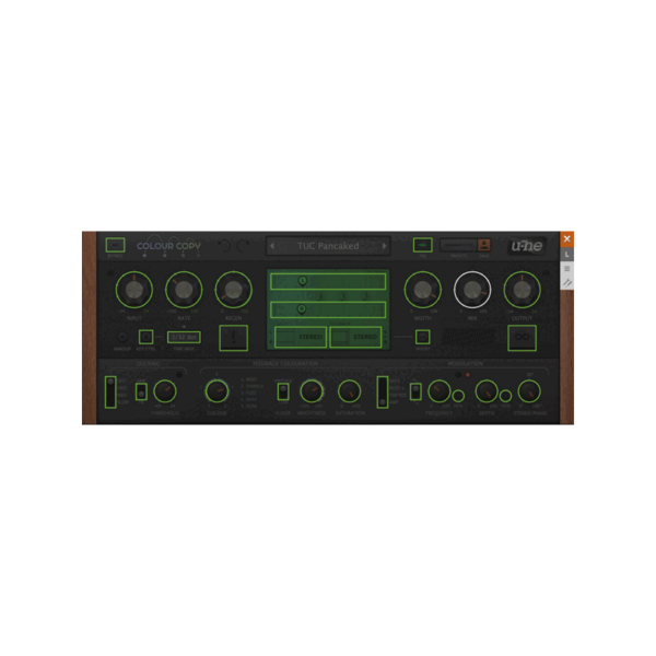 u-he Colour Copy BBD 類比延遲效果器 Plugin (下載版) - 效果器軟體 Plugin