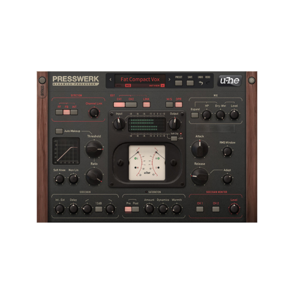 u-he Presswerk Compressor 效果器 Plugin (下載版) - 效果器軟體 Plugin