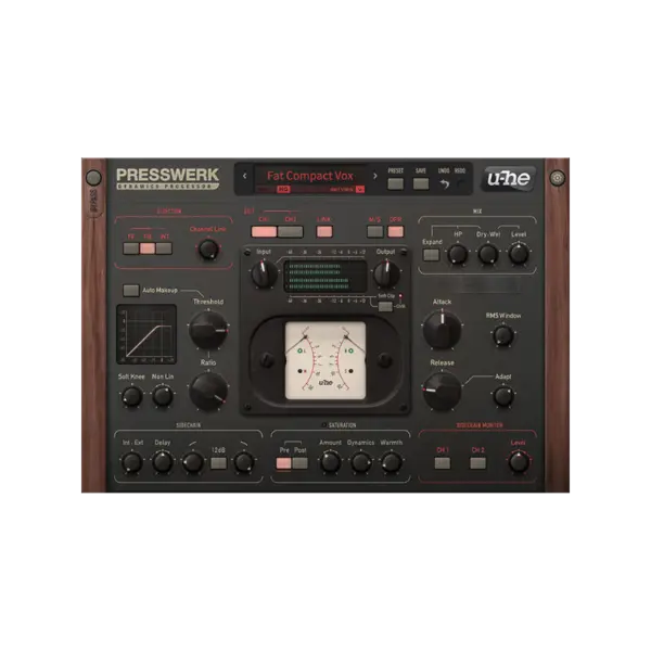 u-he Presswerk Compressor 效果器 Plugin (下載版) - 效果器軟體 Plugin