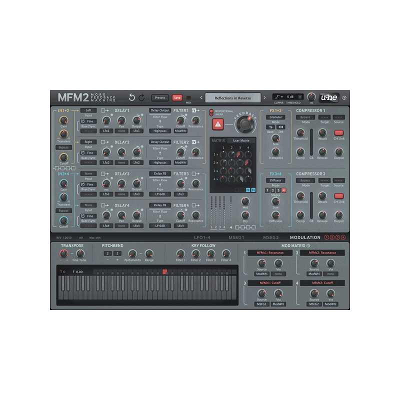 MFM2 多軌回授延遲效果器 Plugin (下載版)