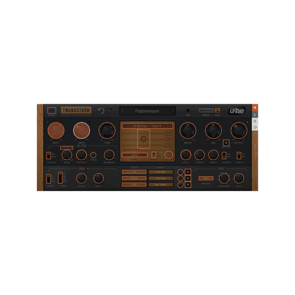 u-he Twangström 彈簧殘響效果器 Plugin (下載版) - 效果器軟體 Plugin