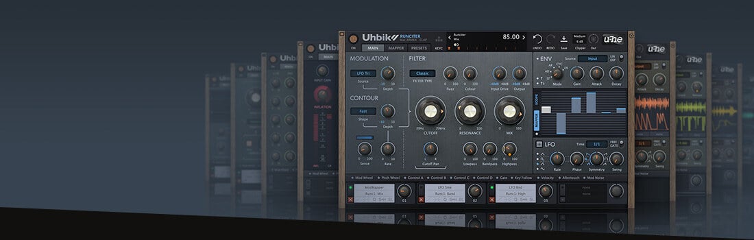 u-he Uhbik 2 十款效果器 Plugin 套組 (下載版) - 軟體套組 Bundles