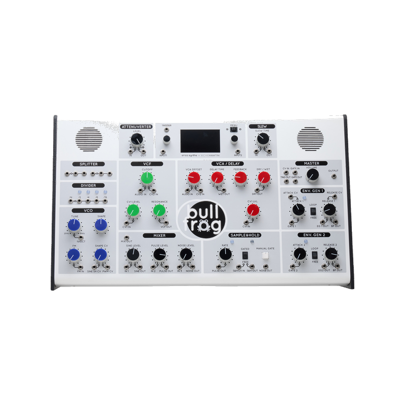 Erica Synths Bullfrog XL 半模組合成器 教學用大尺寸合成器音源 - 產品圖片 1