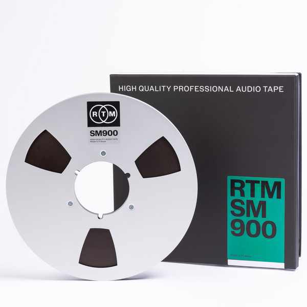 RTM SM900 開盤式錄音帶 1/4 吋 762m NAB 金屬盤 - 磁帶 / 錄音帶
