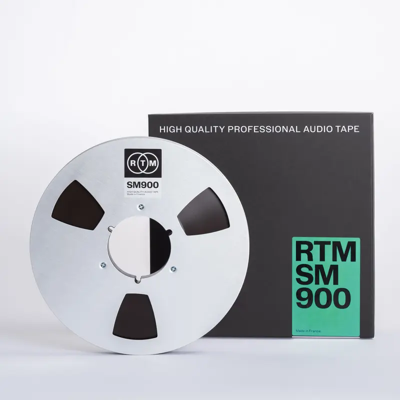 RTM SM900 開盤式錄音帶 1/2 吋 762m NAB 金屬盤 - 主圖