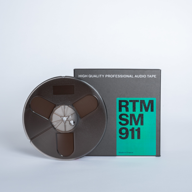 RTM SM911 開盤式錄音帶 1/4 吋 366m Trident 塑膠盤 7 吋 - 產品圖片 1