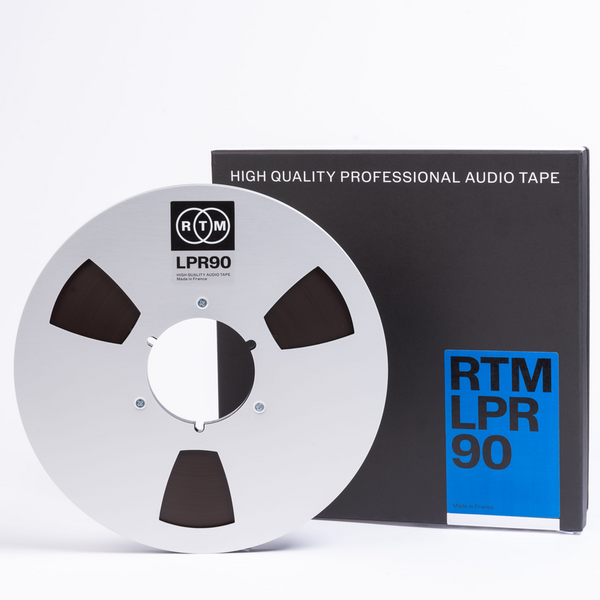 RTM LPR90 開盤式錄音帶 1/4 吋 1100m NAB 金屬盤 - 磁帶 / 錄音帶