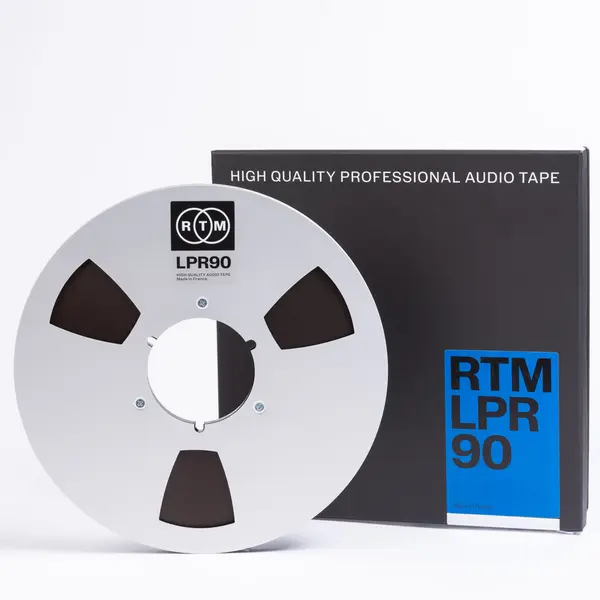 RTM LPR90 開盤式錄音帶 1/4 吋 1100m NAB 金屬盤 - 磁帶 / 錄音帶