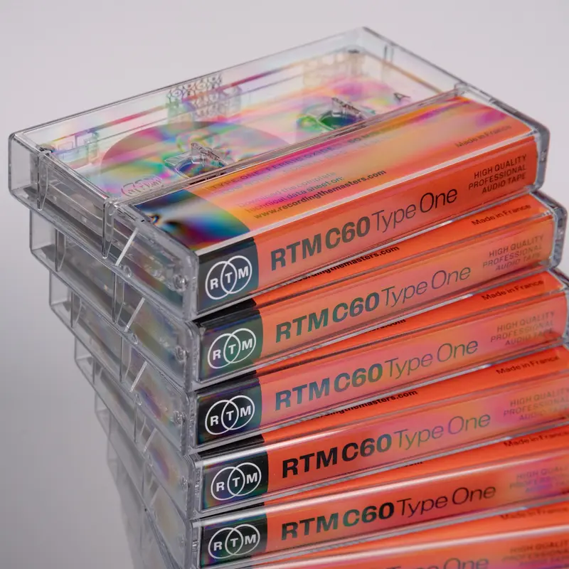 RTM C60 空白卡帶 Type I 10 捲裝 - 主圖