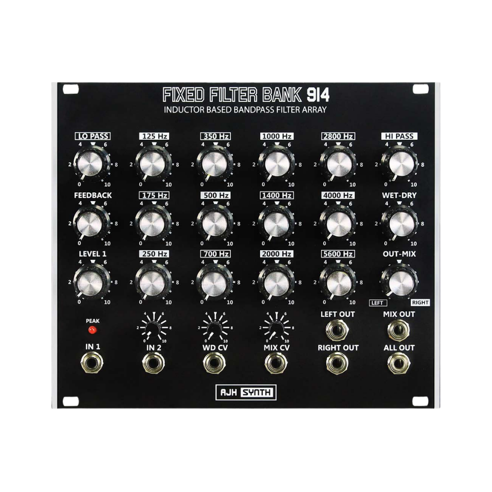 FFB914 Fixed Filter Bank 14 段電感式固定濾波器組 Eurorack 模組