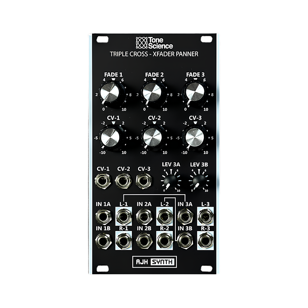 Tone Science Triple Cross 三路交叉淡化／相位移動器 Eurorack 模組