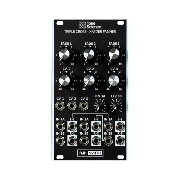 AJH Synth Tone Science Triple Cross 三路交叉淡化／相位移動器 Eurorack 模組 - Mixer